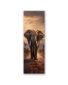 Wall painting for living room - Walking elephant | FEEBY