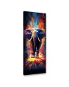 Bedroom wall painting - Coloured elephant | FEEBY