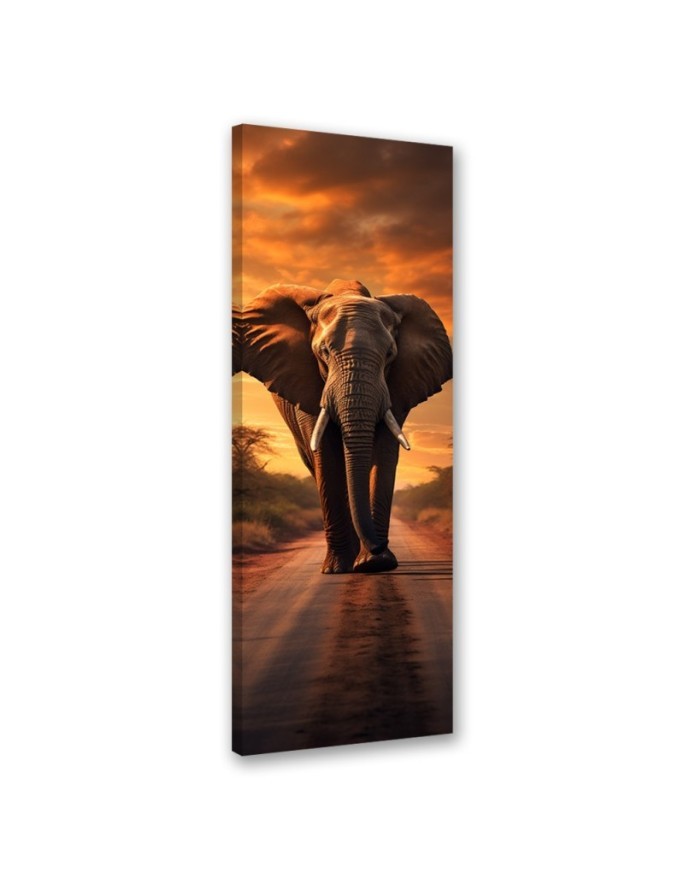 Canvas print - Elephant Africa Savannah | FEEBY