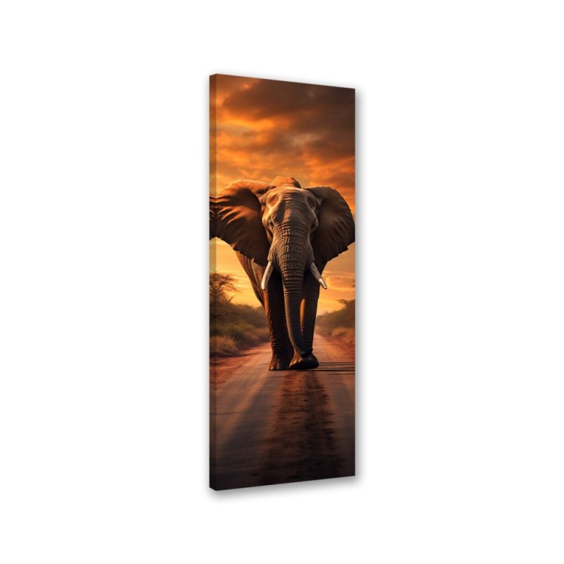 Canvas print - Elephant Africa Savannah | FEEBY