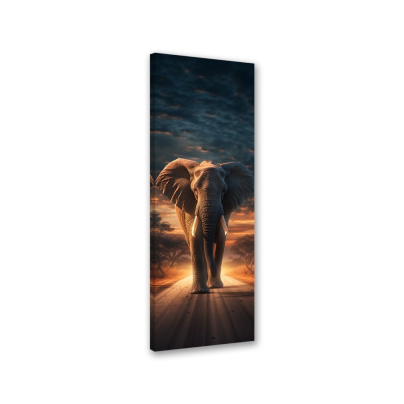 Modern canvas print - Elephant Safari animal | FEEBY