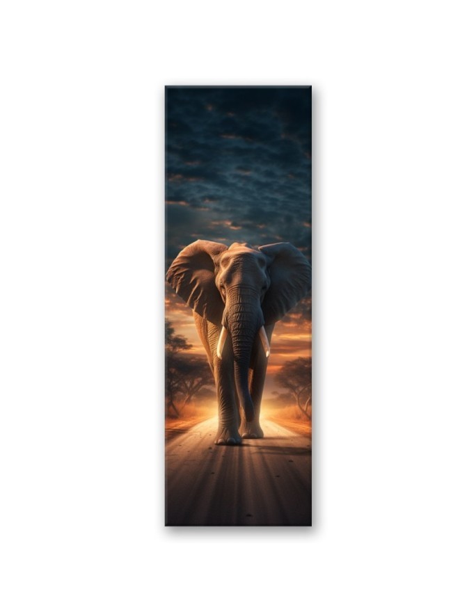 Modern canvas print - Elephant Safari animal | FEEBY