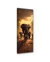 Canvas painting - Elephant herd | FEEBY