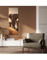 Decorative painting - Wandering elephants | FEEBY