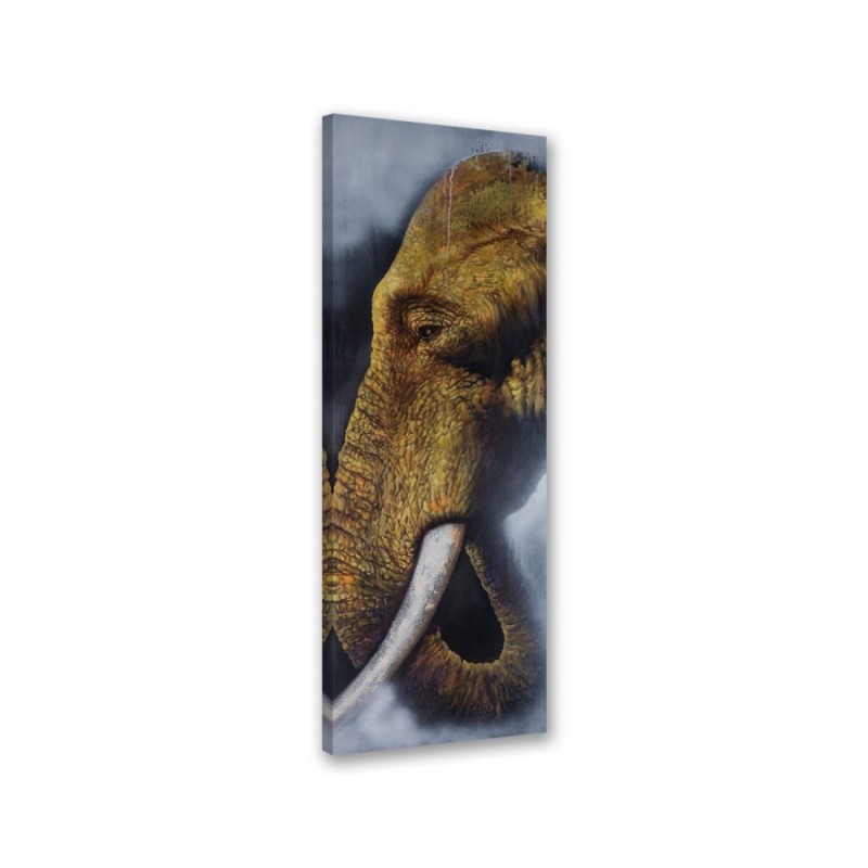 Modern canvas painting - Single Elephant | FEEBY