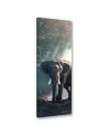Canvas print for the living room - Elephant in the jungle | FEEBY