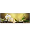 Canvas print for bedroom - Yellow zen design | FEEBY