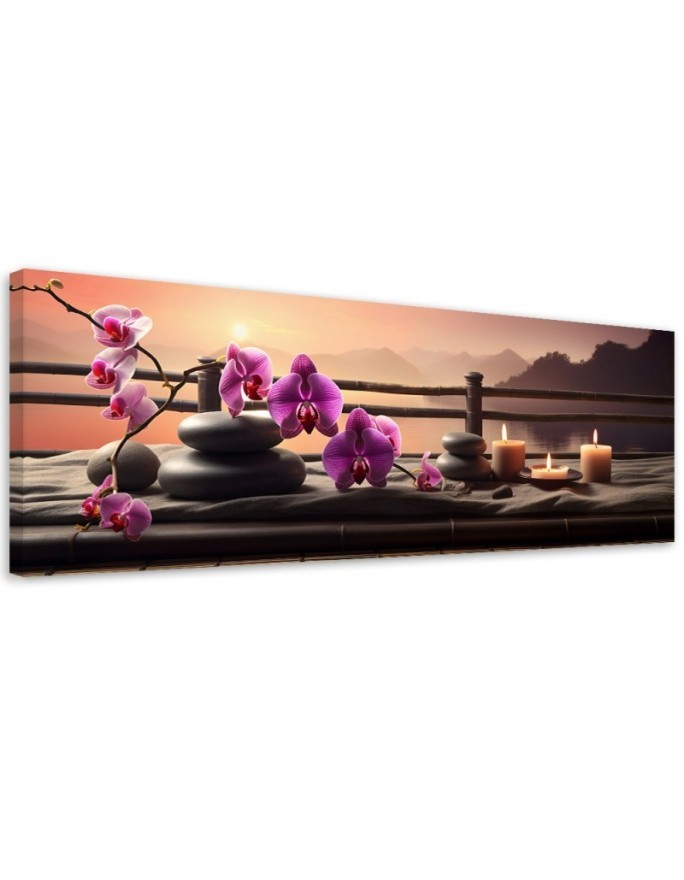 Picture for living room and bedroom - Oriental Orchid Stones | FEEBY