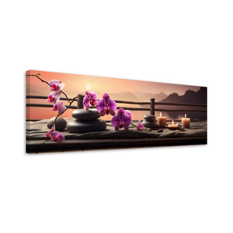 Picture for living room and bedroom - Oriental Orchid Stones | FEEBY