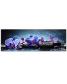 Wall painting for living room - Blue Zen Orchid | FEEBY