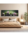 Canvas print - Zen spa green composition | FEEBY