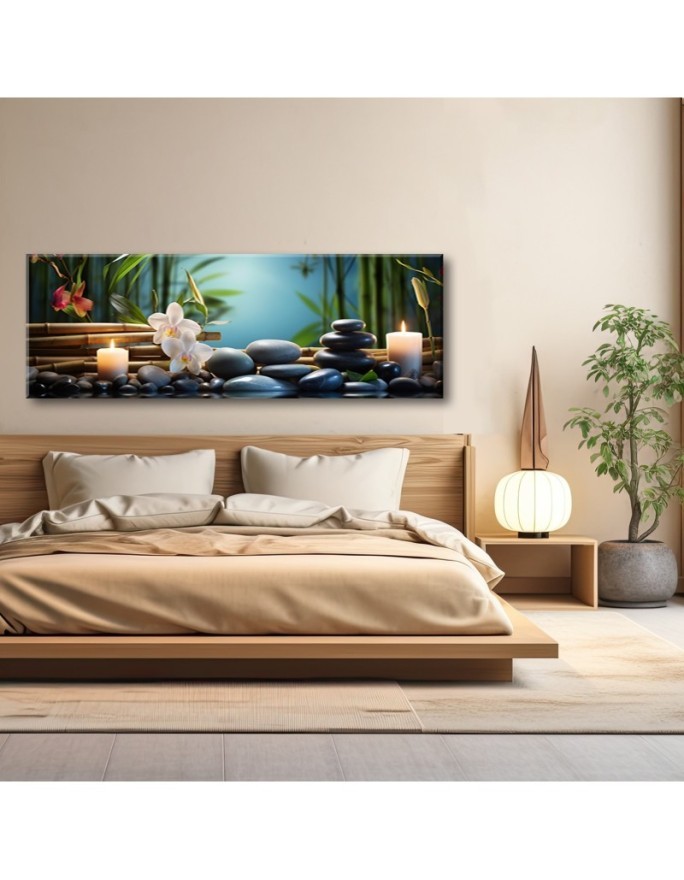 Canvas painting - Spa Zen Orchid | FEEBY