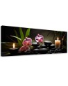 Decorative painting on canvas - Orchid Candle Orchid | FEEBY