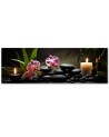 Decorative painting on canvas - Orchid Candle Orchid | FEEBY