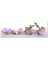Modern canvas painting - Flowering orchid flower | FEEBY