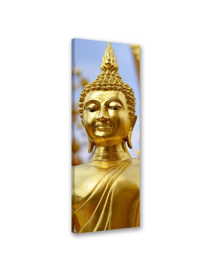 Canvas print for living room - Golden buddha | FEEBY