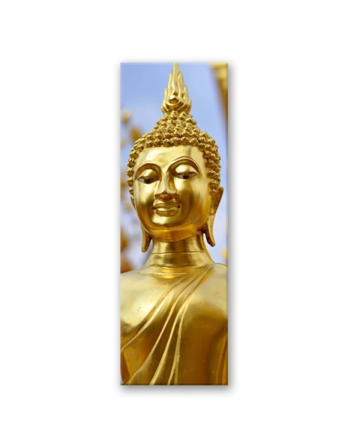 Canvas print for living room - Golden buddha | FEEBY