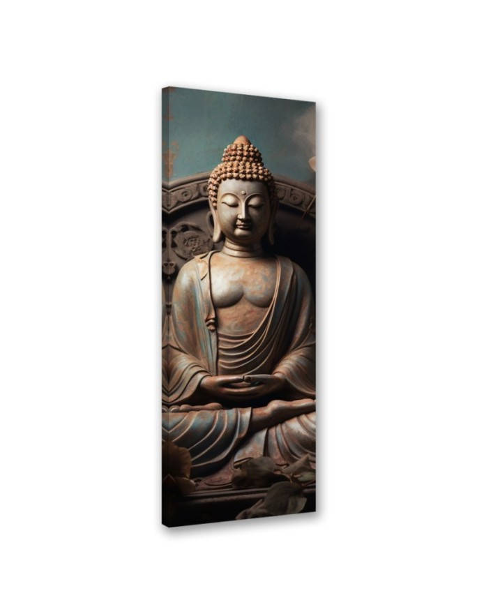 Canvas print Buddha statue