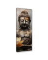 Wall canvas print - Meditating Buddha abstract | FEEBY