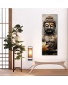 Wall canvas print - Meditating Buddha abstract | FEEBY
