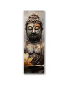 Wall canvas print - Meditating Buddha abstract | FEEBY