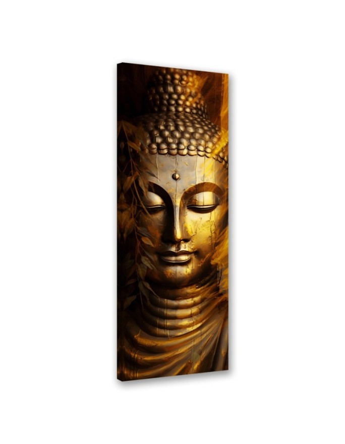 Modern painting for wall - Golden Buddha | FEEBY