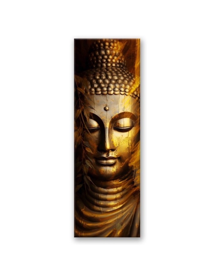 Modern painting for wall - Golden Buddha | FEEBY