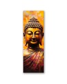 Wall painting for living room - Buddha on abstract background | FEEBY