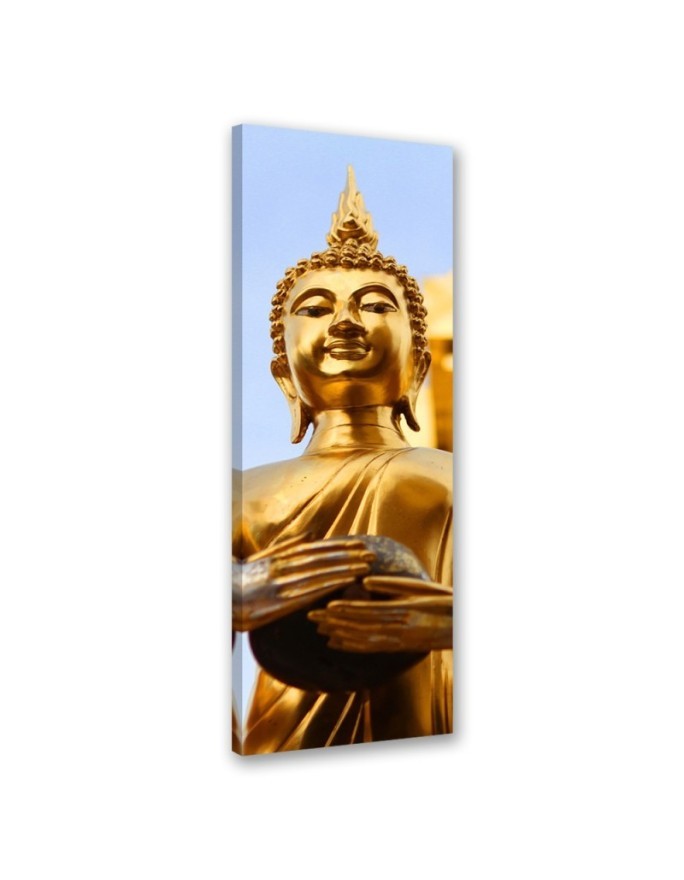 Canvas print - Golden Buddha statue | FEEBY