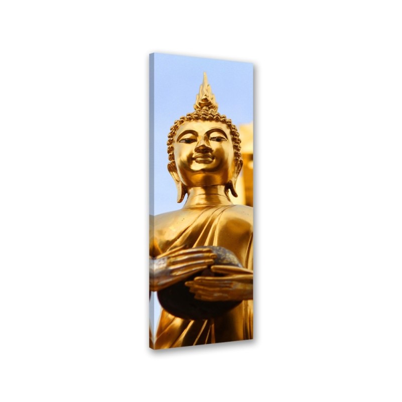 Canvas print - Golden Buddha statue | FEEBY