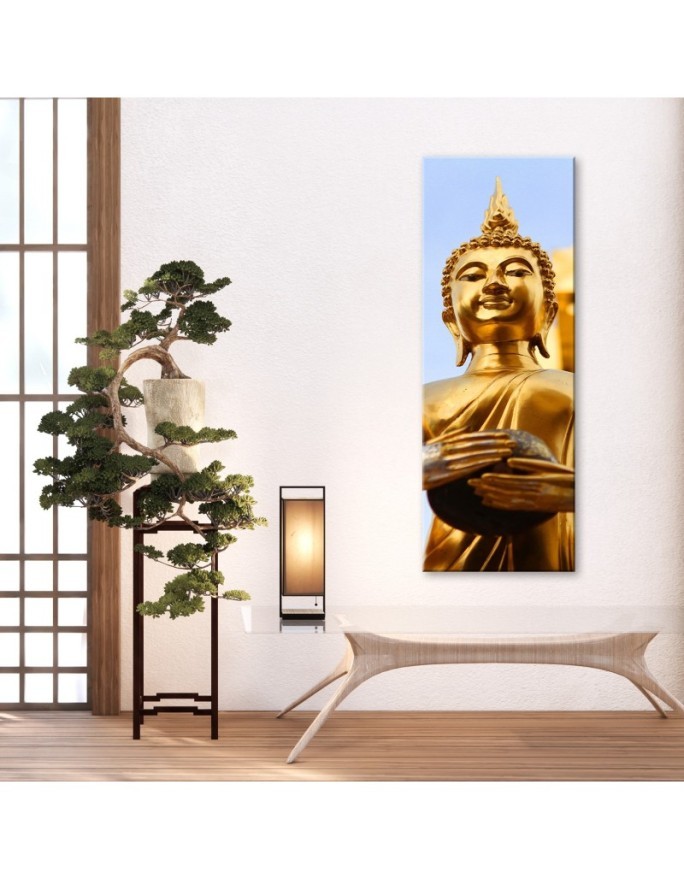 Canvas print - Golden Buddha statue | FEEBY