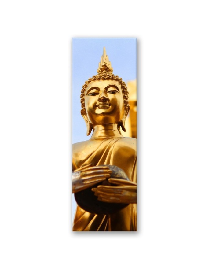 Canvas print - Golden Buddha statue | FEEBY