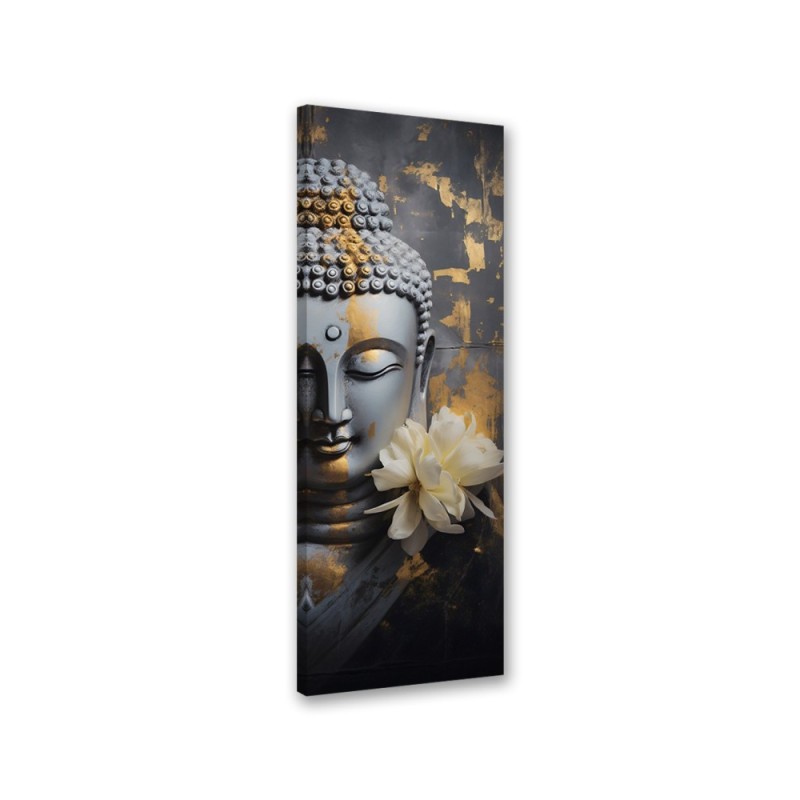 Canvas painting - Buddha face abstract | FEEBY