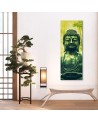 Modern canvas painting - Buddha and zen bamboos | FEEBY