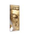 Decorative painting for wall - Golden face of Buddha | FEEBY