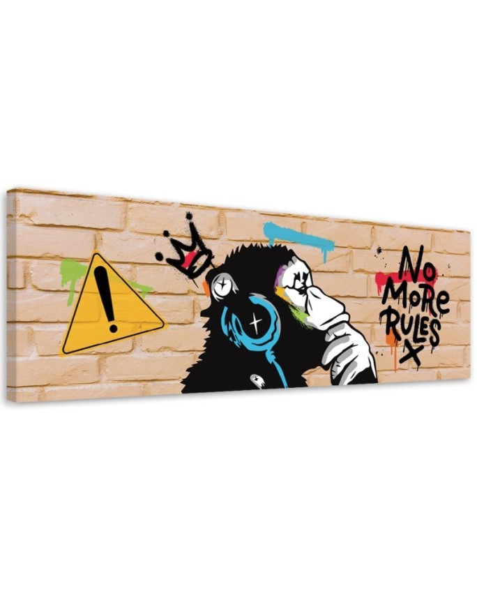 Picture for living room and bedroom - Banksy DJ Monkey | FEEBY