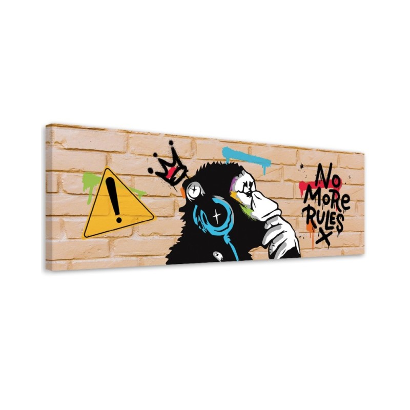 Picture for living room and bedroom - Banksy DJ Monkey | FEEBY