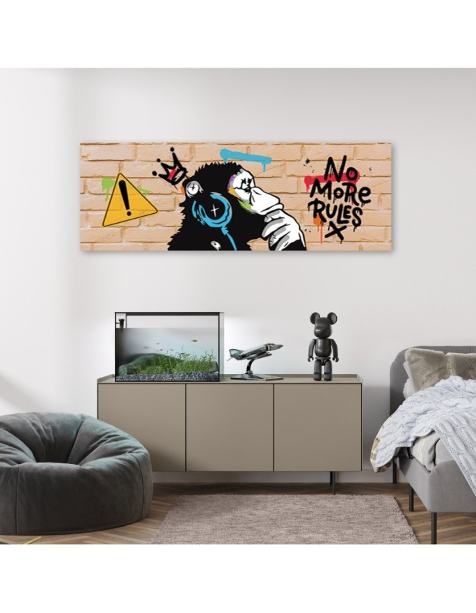 Picture for living room and bedroom - Banksy DJ Monkey | FEEBY