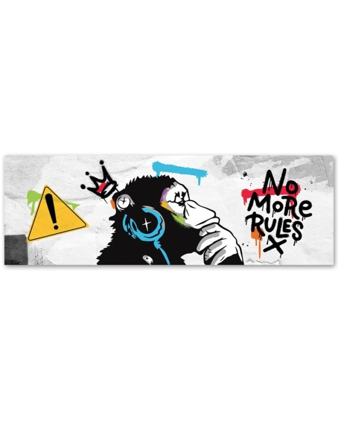 Bedroom wall painting - Banksy DJ Monkey | FEEBY