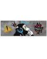 Canvas print - Banksy DJ Monkey | FEEBY