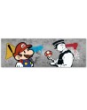Canvas painting - Banksy Mario and the Policeman | FEEBY