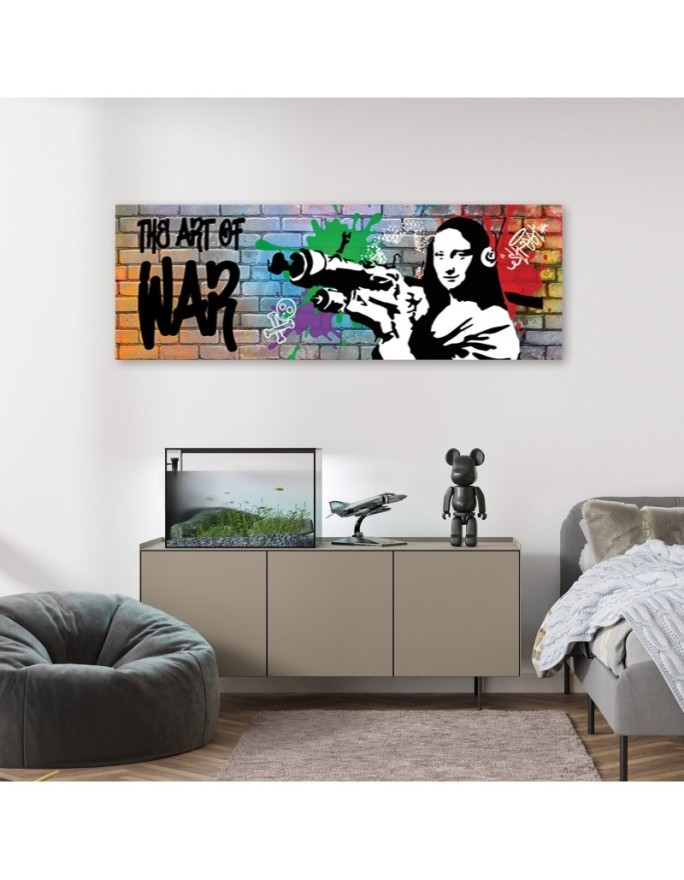 Decorative painting on canvas - Banksy Mona Lisa | FEEBY