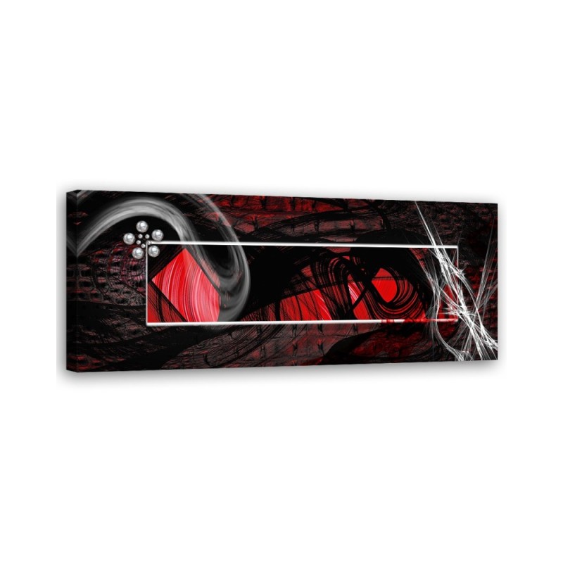 Canvas print for bedroom - The Secret of Red | FEEBY