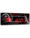 Canvas print for bedroom - The Secret of Red | FEEBY