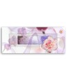 Canvas print - Pink flower abstraction | FEEBY