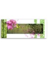 Canvas print - Orchid and bamboo | FEEBY