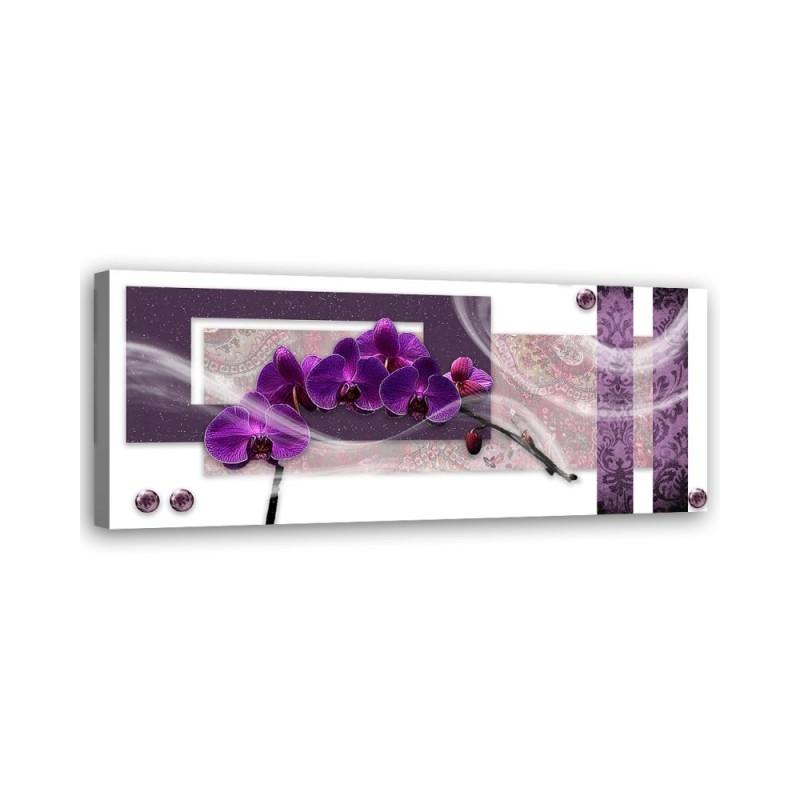 Modern canvas print - Purple orchid | FEEBY