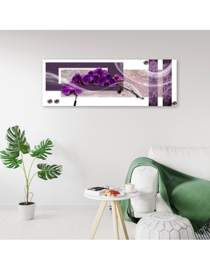 Modern canvas print - Purple orchid | FEEBY