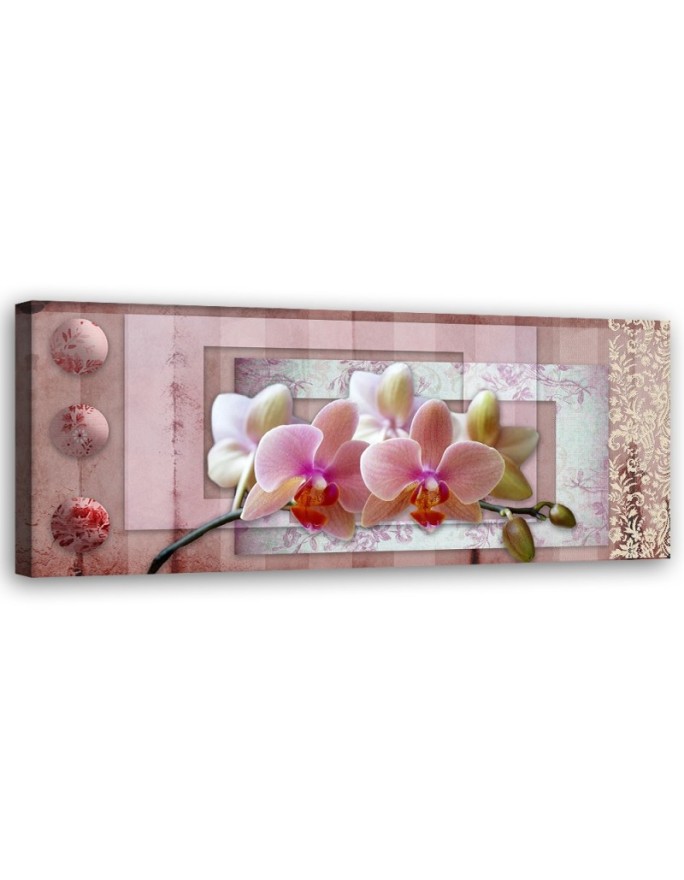 Canvas print Pink orchid