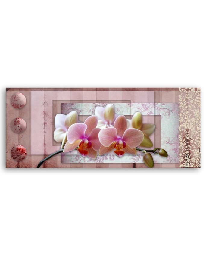 Canvas painting - Pink Orchid | FEEBY
